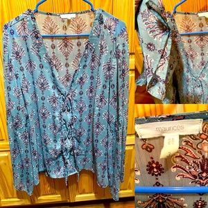 Maurices 3X Blouse
